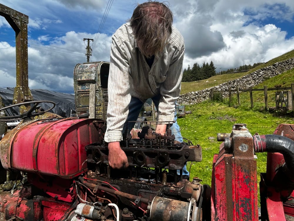 Tractor post image