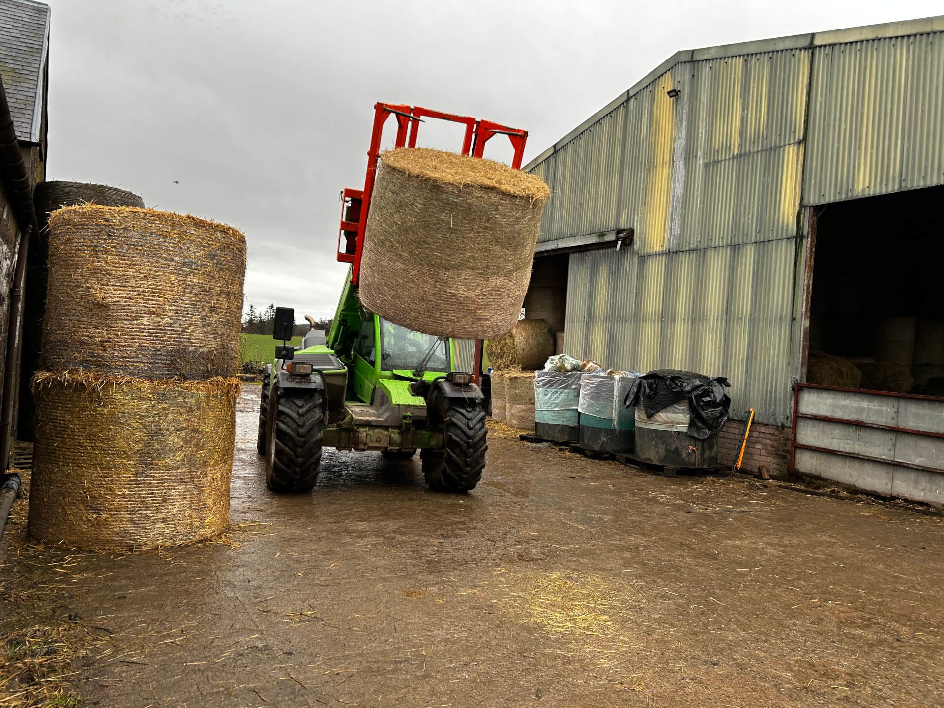 Loading Hay